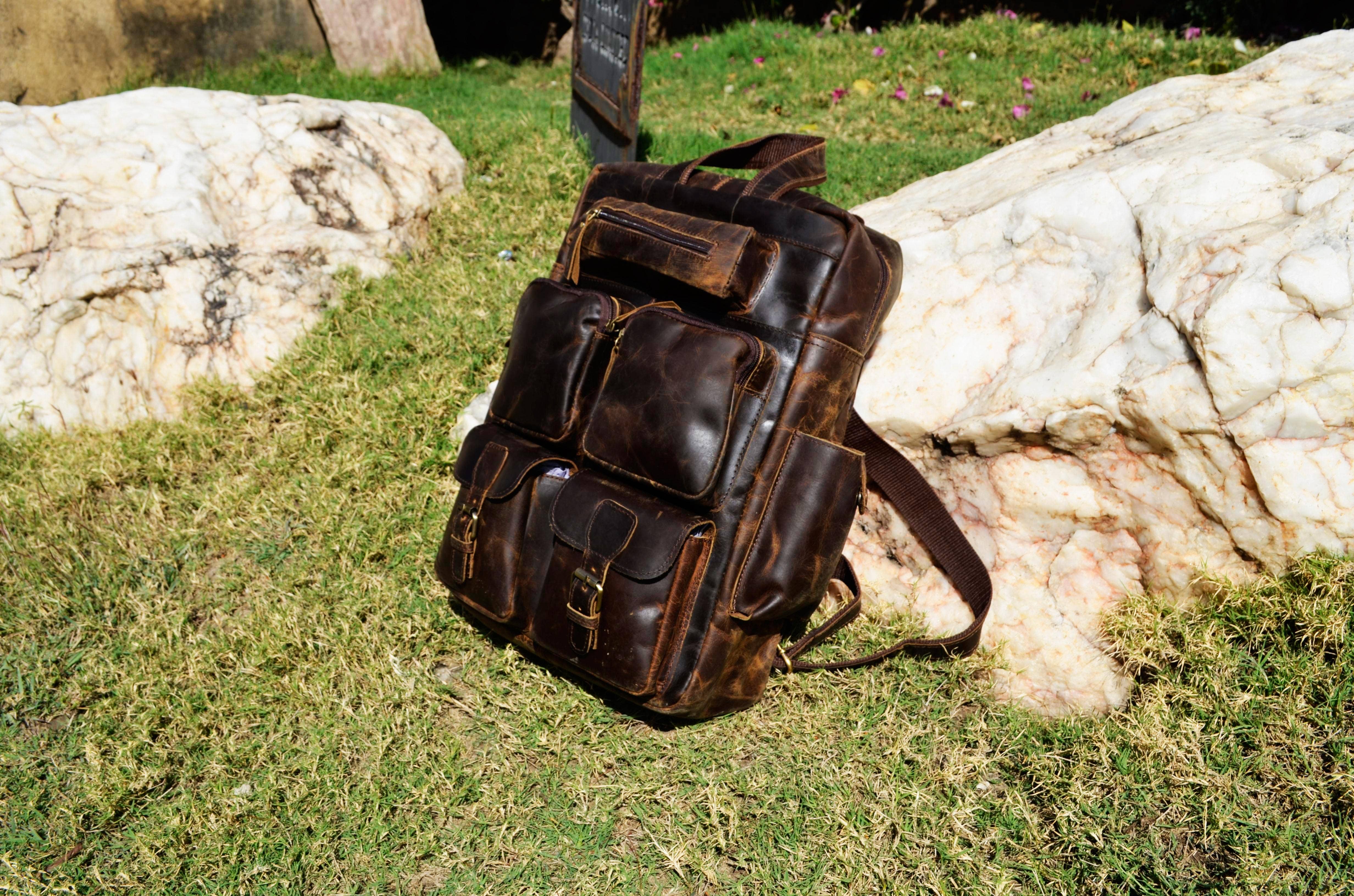 Billion Brothers - Wholesale Backpack - Unisex - Leather Backpack Rucksack Laptop Daypack Everyday Bag 3