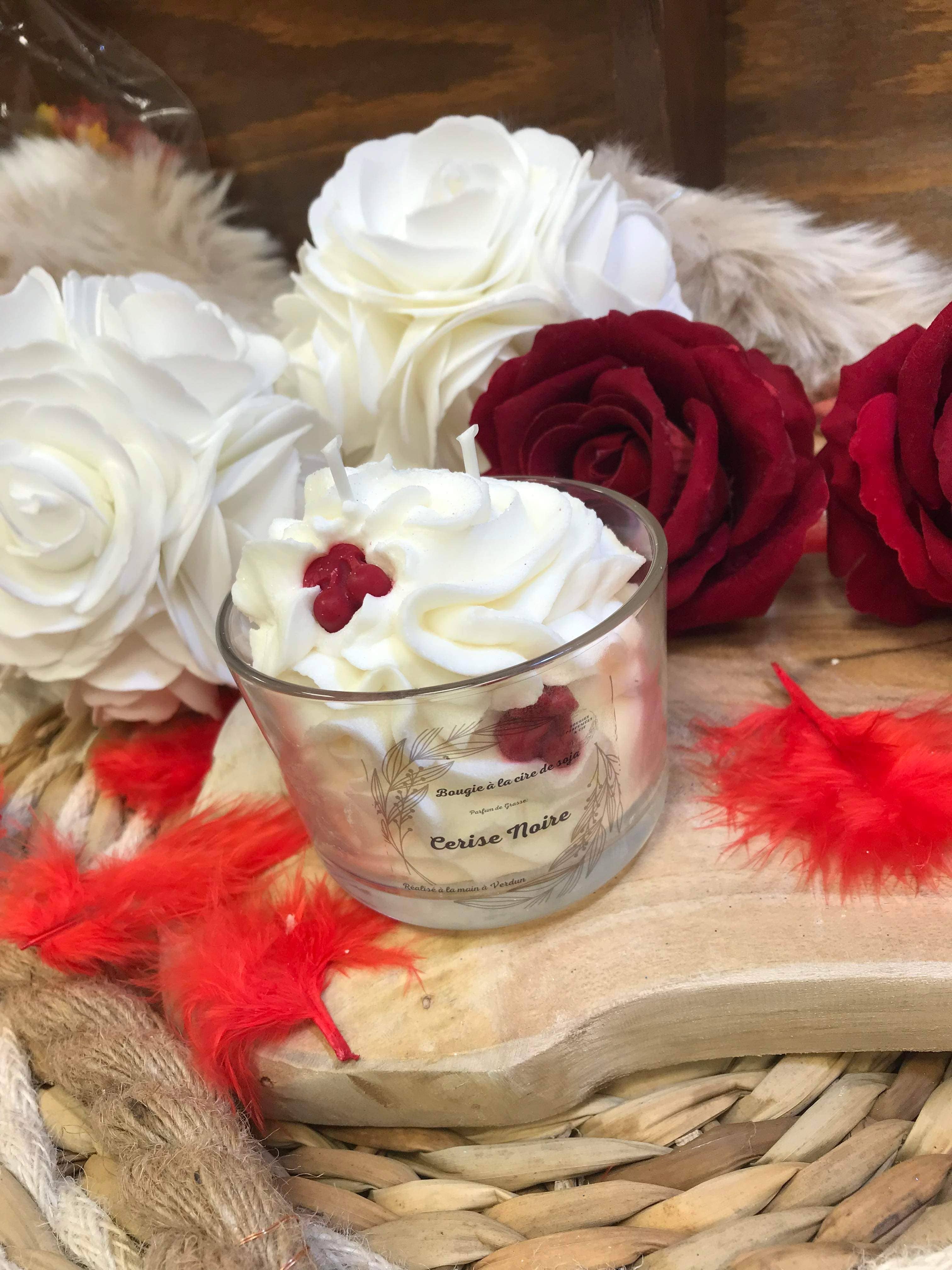 Mes bougies parfumées & cie - Wholesale Jar/Filled Candle - Scented Chantilly Candle3