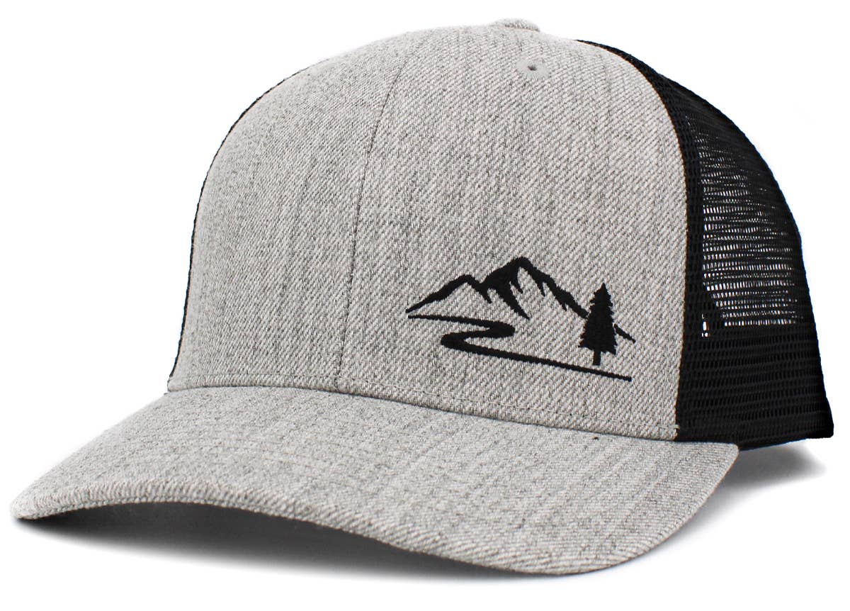 KBETHOS - Venta al por mayor Gorra trucker - Unisex - Gorra de malla Wild Mountain3