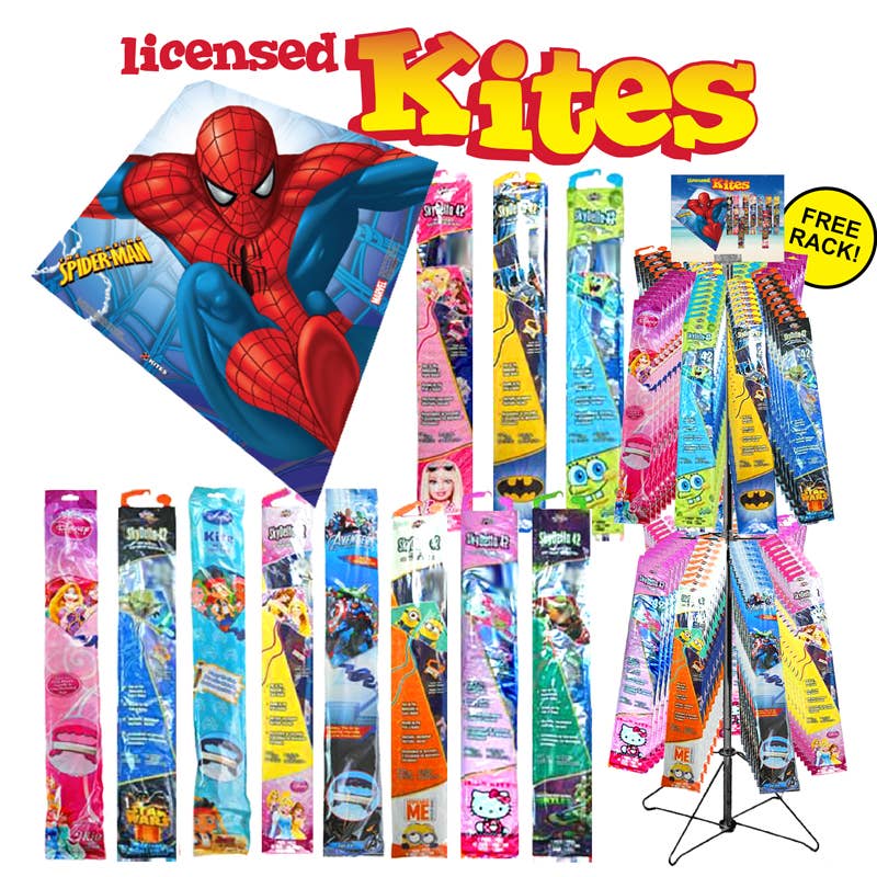 Deluxe Import Trading - Wholesale Speelgoedvliegtuig - Kinderen - Jumbo gelicentieerde Kite 144 pc-scherm0