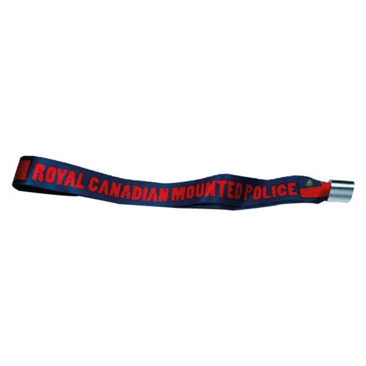 Pulsera Tejida – Bandera Real Policía Montada de Canadá – Canadá – P1470 para venta al por mayor de Worldwide Souvenirs