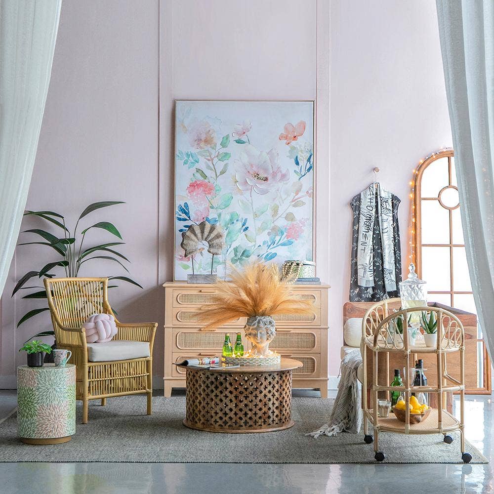 A&B Home Group Inc. - Wholesale Artificial Plant - 8x1x31.5"H 3pc/Bag Taupe Pampas Grass Bouquet10