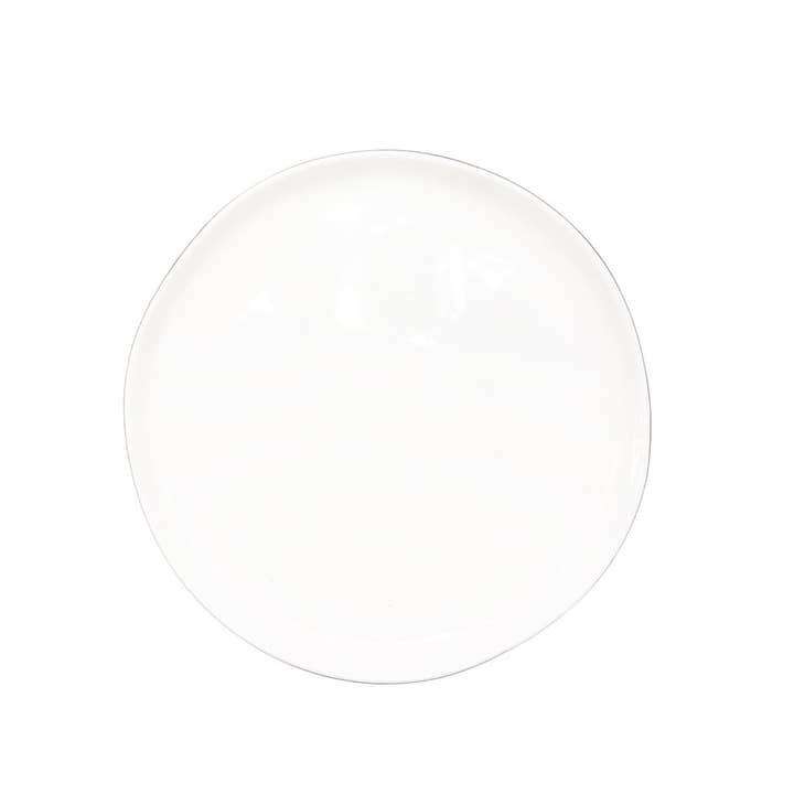 Canvas Home - Wholesale Dinner Plate - Set/4 Abbesses Small Plate - Gold Rim