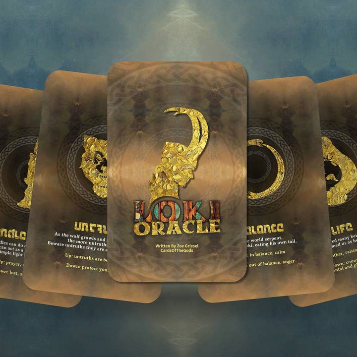 Ibiza Tarot USA - Wholesale Tarot Cards - Loki Oracle - Nordic Mythology - Nordic God2