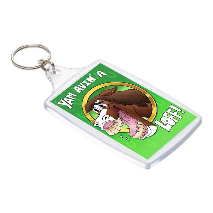 Yam Avin A Loff! Sleutelhanger voor wholesale door Black Country Cards