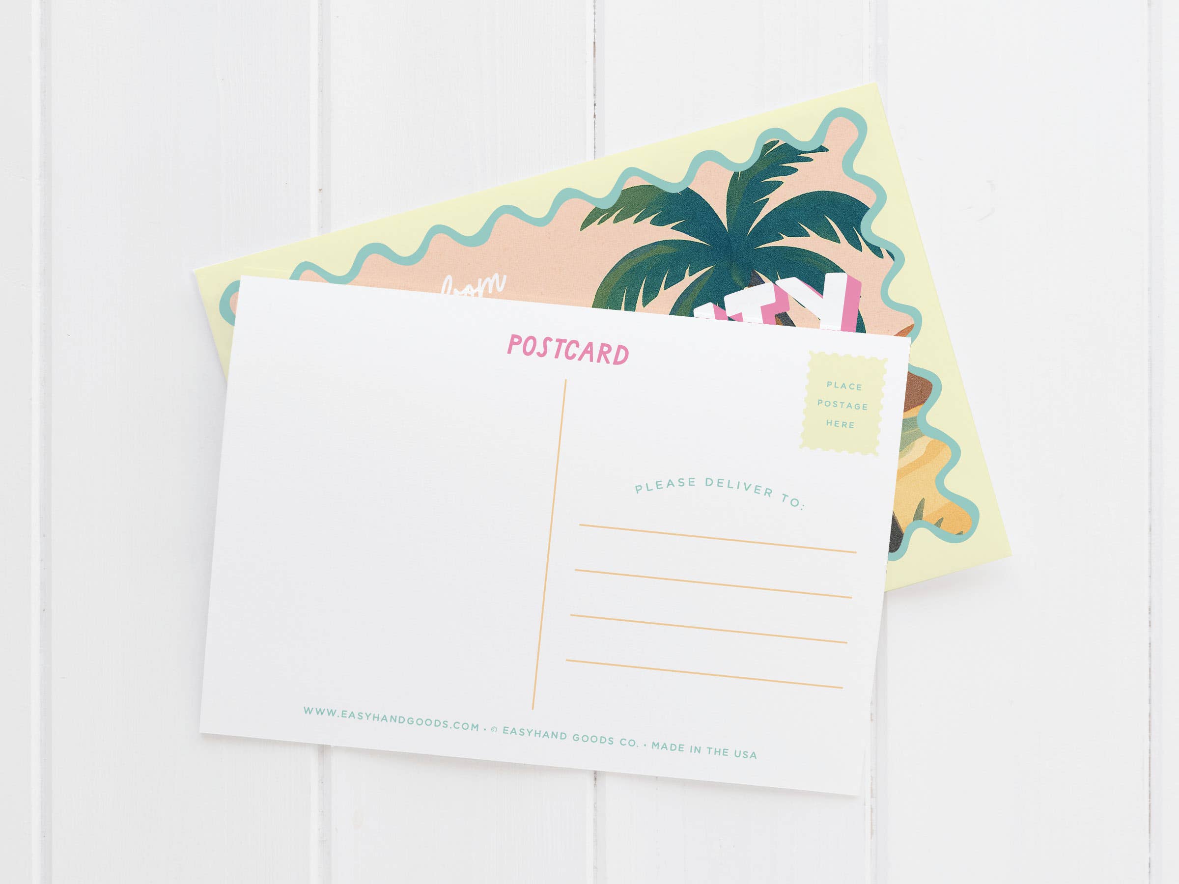 Easyhand Goods – formerly Onderkast - Wholesale Postcard - Custom Beach Scenery Postcard1