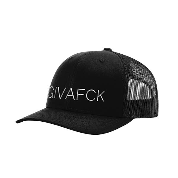 Igivafck Trucker Snapback. Nero per la vendita all'ingrosso da parte di Tenfed