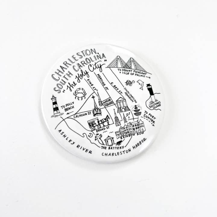 Natty Michelle Paperie - Wholesale Magnet - Charleston, South Carolina Magnets