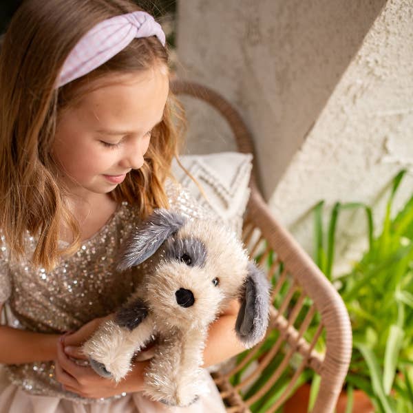 Beverly Hills Teddy Bear Company - Wholesale Stuffed/plush toy – Kids & baby - Shimmers Puppy Plush 8"-10"H5