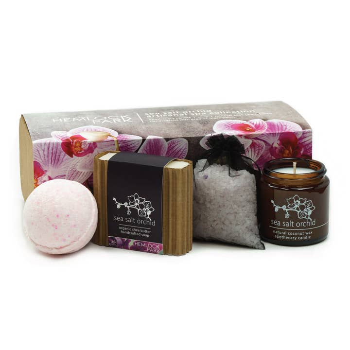 Hemlock Park - Vente Set de bain et corps - Coffret cadeau Spa Artisanal