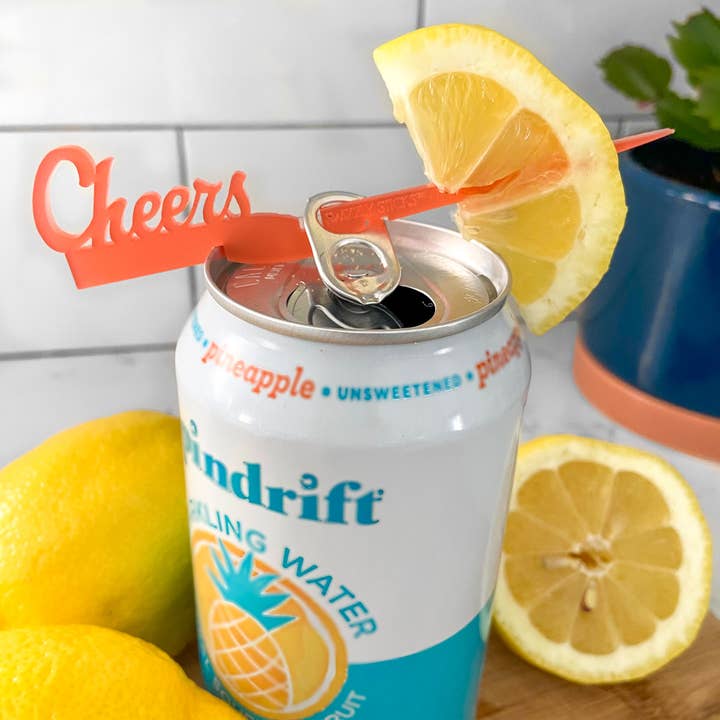 Cheers color collection - Swizzly Sticks™ for cans for wholesale by The Pursuit of Cocktails
