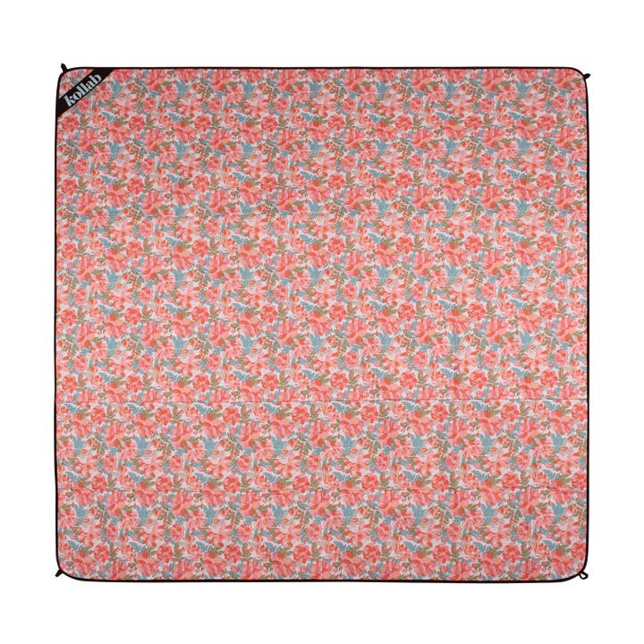 Kollab - Wholesale Picnic blanket - Picnic Mat Whimsical Floral1