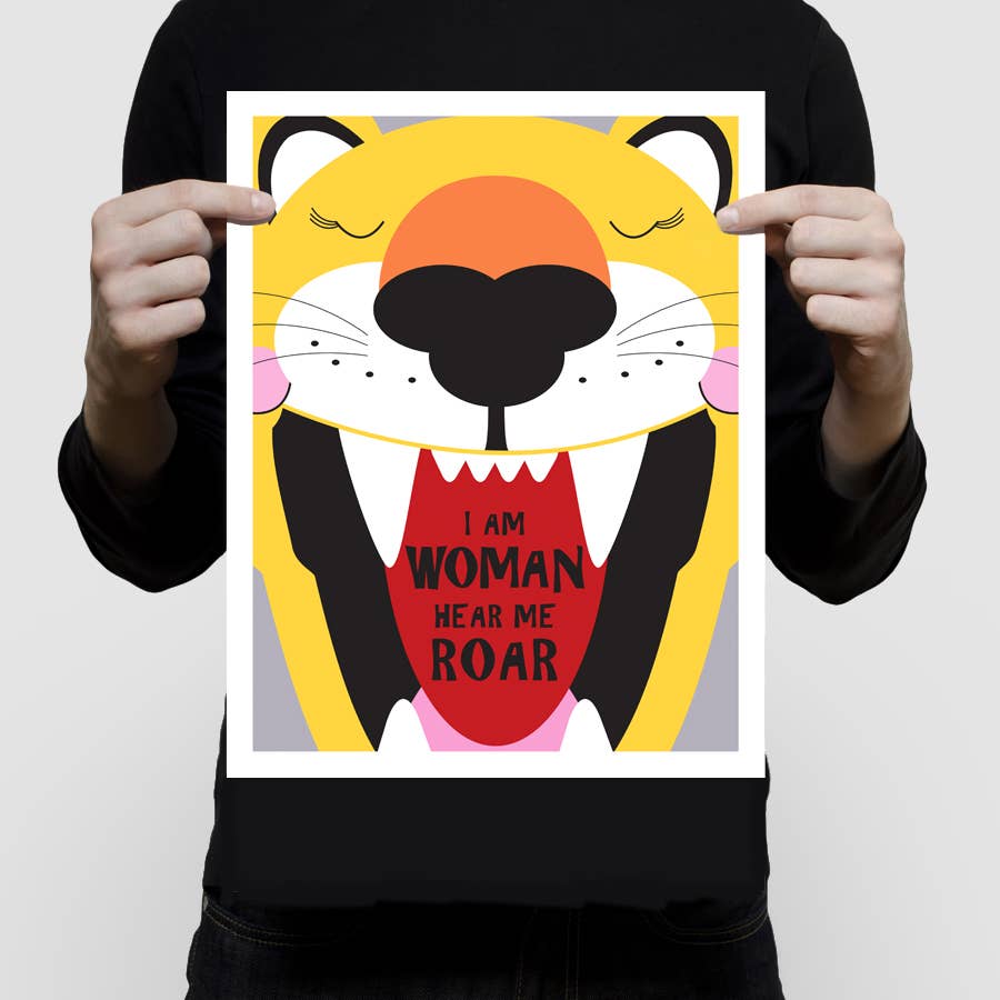Creative Monsoon - Wholesale Art Print - The Lioness Print3