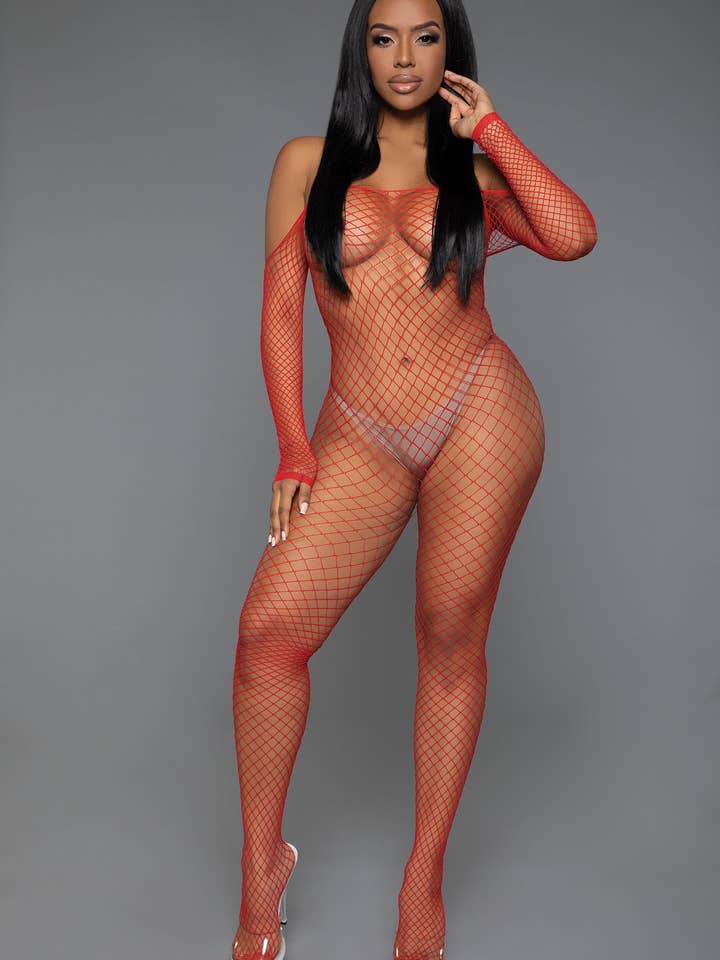 BeWicked - Wholesale Lingerie Bodysuit - Women's - 2359 Catch Me Bodystocking10