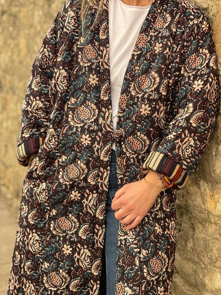 Sanjanaandme – Engroshandel Frakke - Dame – Anokhi quiltet frakke5