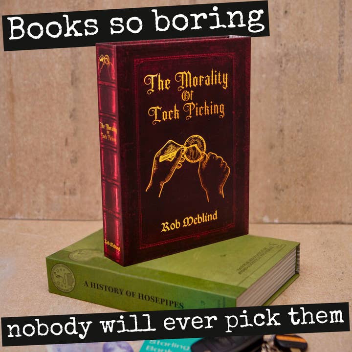 Boxer Gifts - Wholesale Gag Gift/Novelty Gift - Bore Store Hidden Book Safe - Fun Novelty Home-wares3