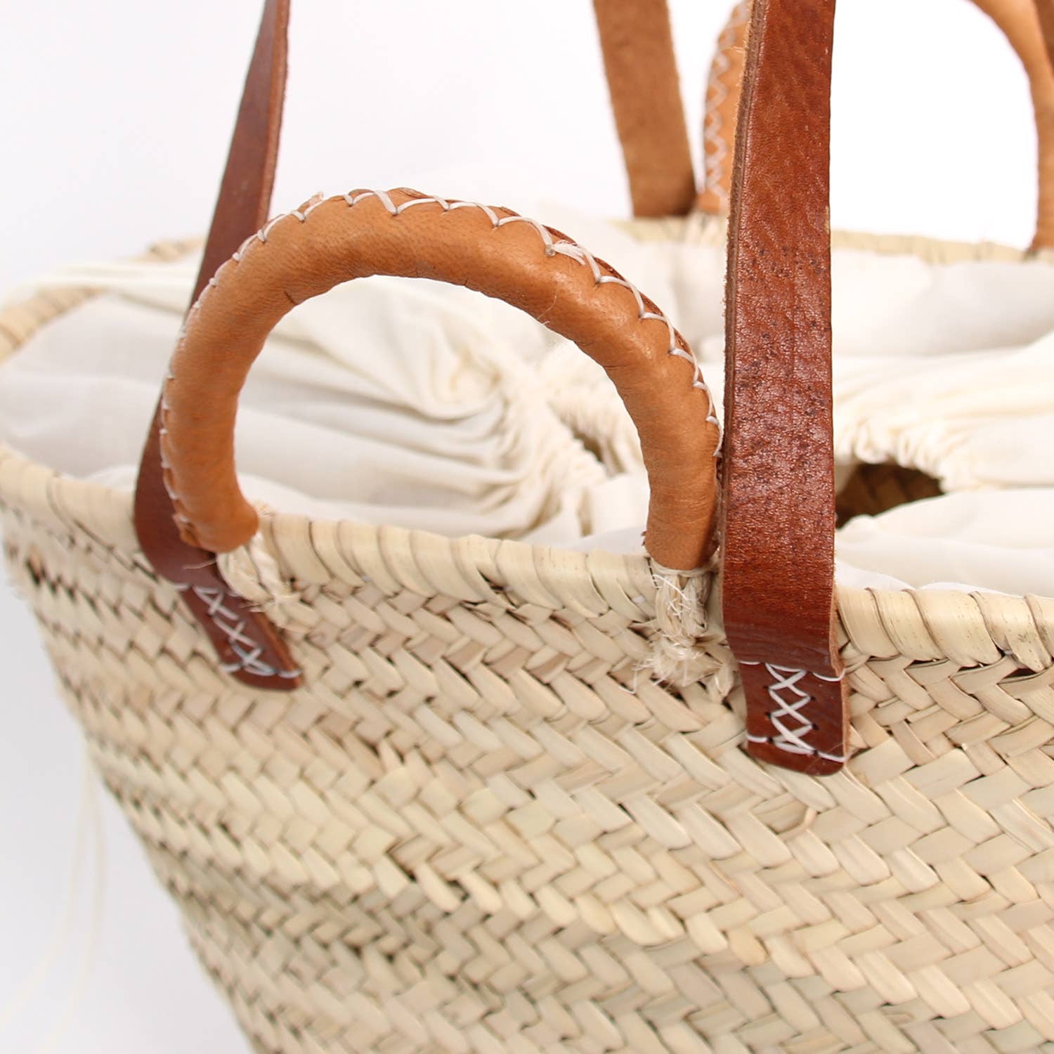 Logionline SLU – wholesale Beach bag – Two Handle Leather Palm Bag2