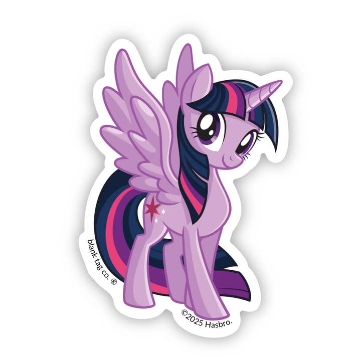 Autocollant Imperméable Mon Petit Poney® - Twilight pour la vente par Blank Tag Co. - Waterproof Stickers