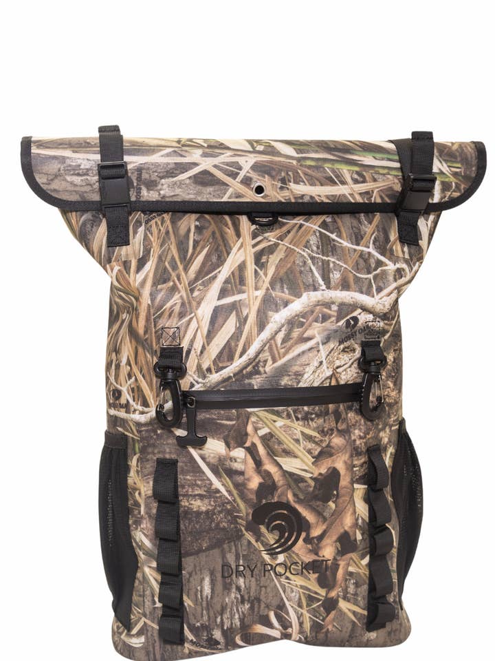 Mossy Oak - 25-liter, selvforseglende, vandtæt, flydende, lugttæt tørpose for engroshandel hos Dry Pocket ™