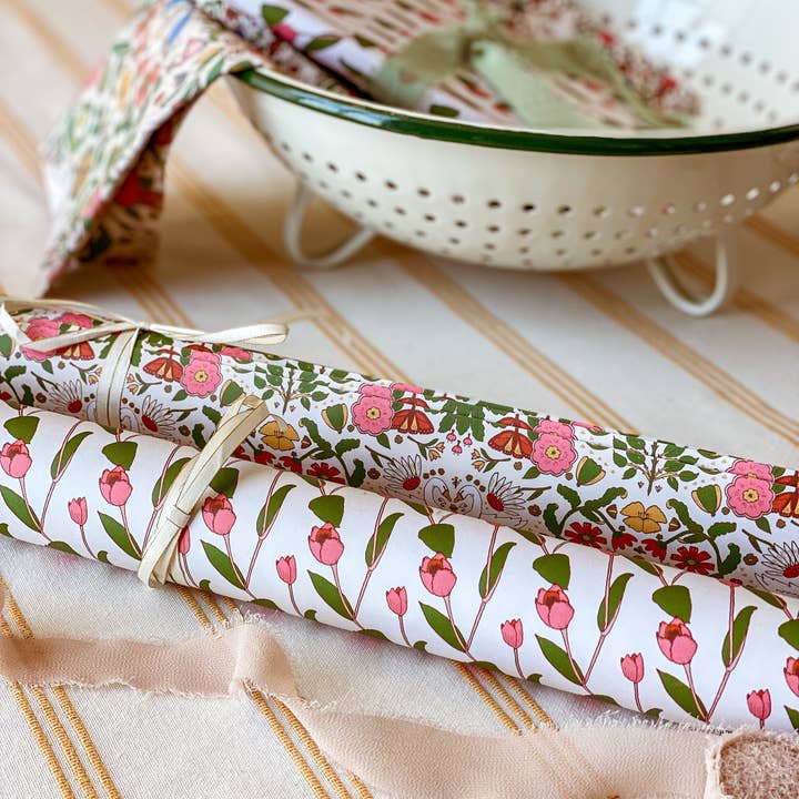 re:mused studio - Wholesale Flat Wrap - Cambrifornia Gift Wrap Sheet-Double Sided4