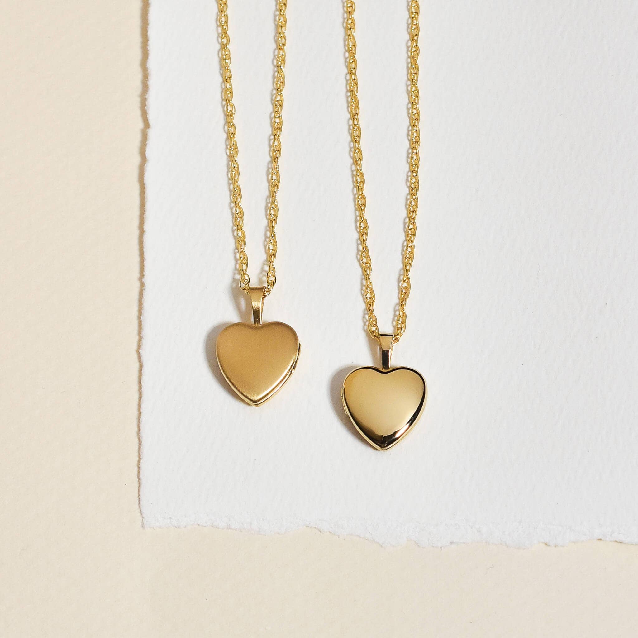 Gold Fill Heart Locket Necklace for wholesale on Faire2