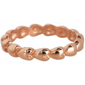 R874 Charmins kærlighed Ring være elsket Rose guld for engroshandel hos Charmin's Ringen