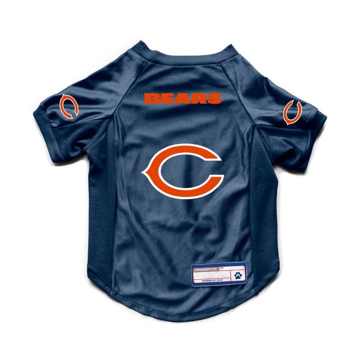 NFL Chicago Bears Pet Stretch Jersey for wholesale by Little Earth Productions