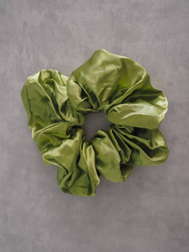 XXL Scrunchie | verde per la vendita all'ingrosso da parte di Cheeki Collection
