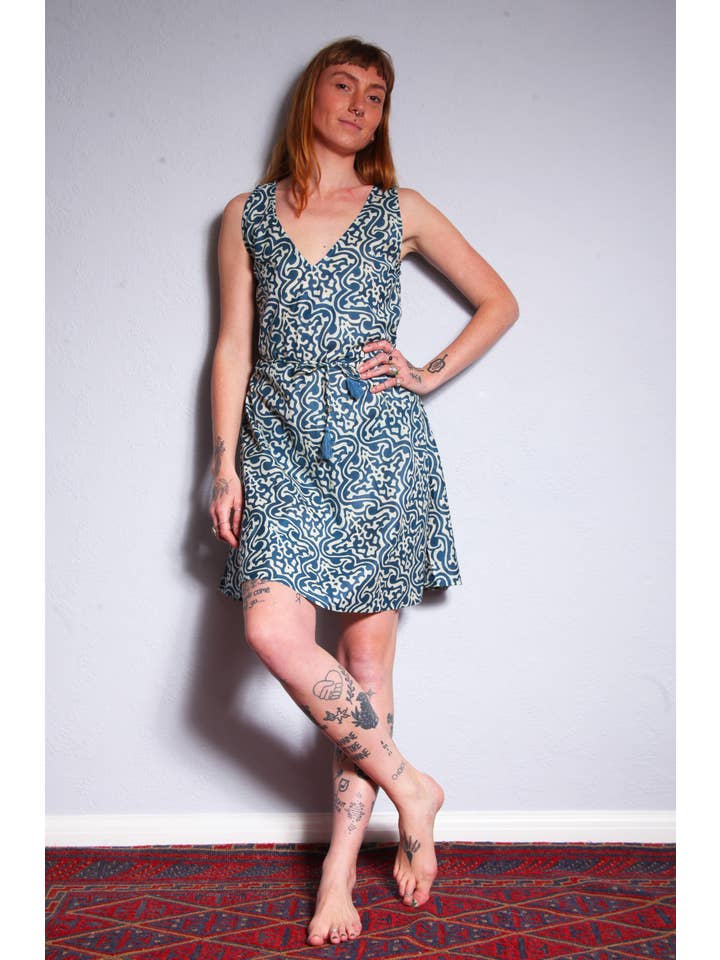 Emma's Emporium – wholesale Dress – Women's – SS005 Cotton Bias Cut Dress4