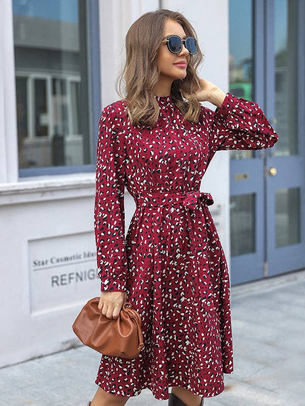 Lily Clothing - Wholesale Dress - Women's - TEMPERAMENT DESIGN SENSE OF MID-STYLE DRESS