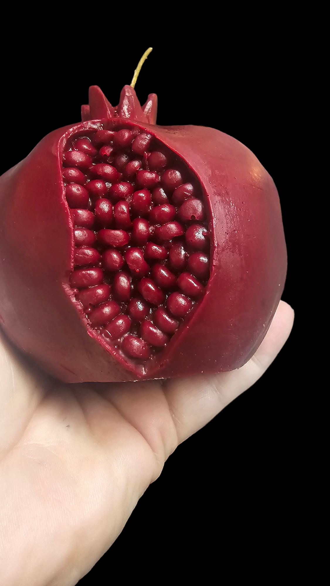Mystical Mysti Candles - Wholesale Novelty Candle - Realistic Pomegranate Candle1