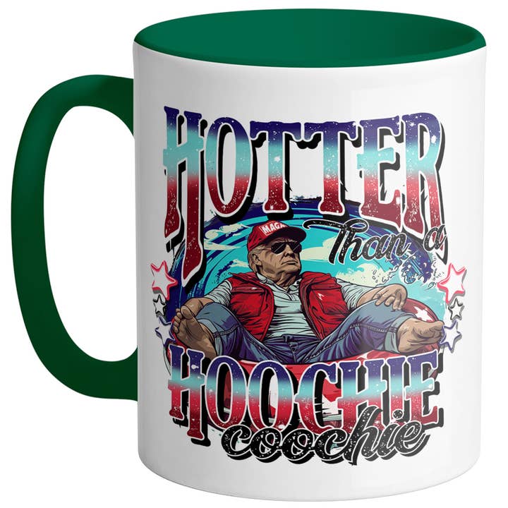 God And Glory Gifts - Wholesale Coffee Mug - Trump Hotter Than A Hoochie Ceramic Coffee Cup6