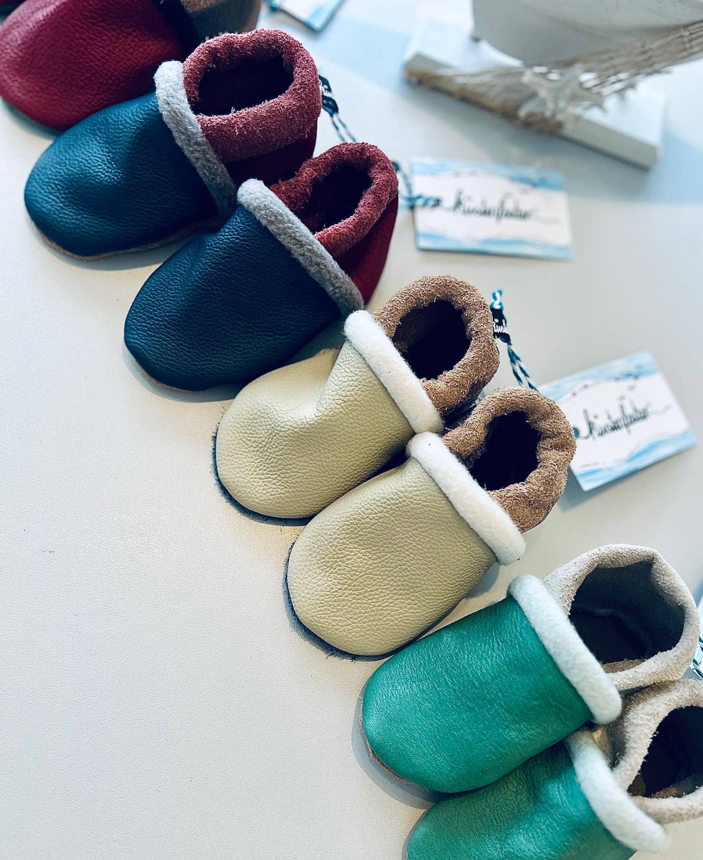 Küstenfieber® – Großhandel Krabbelschuhe – Baby – Lauflernschuhe aus Ökoleder für Babys und Kleinkinder11