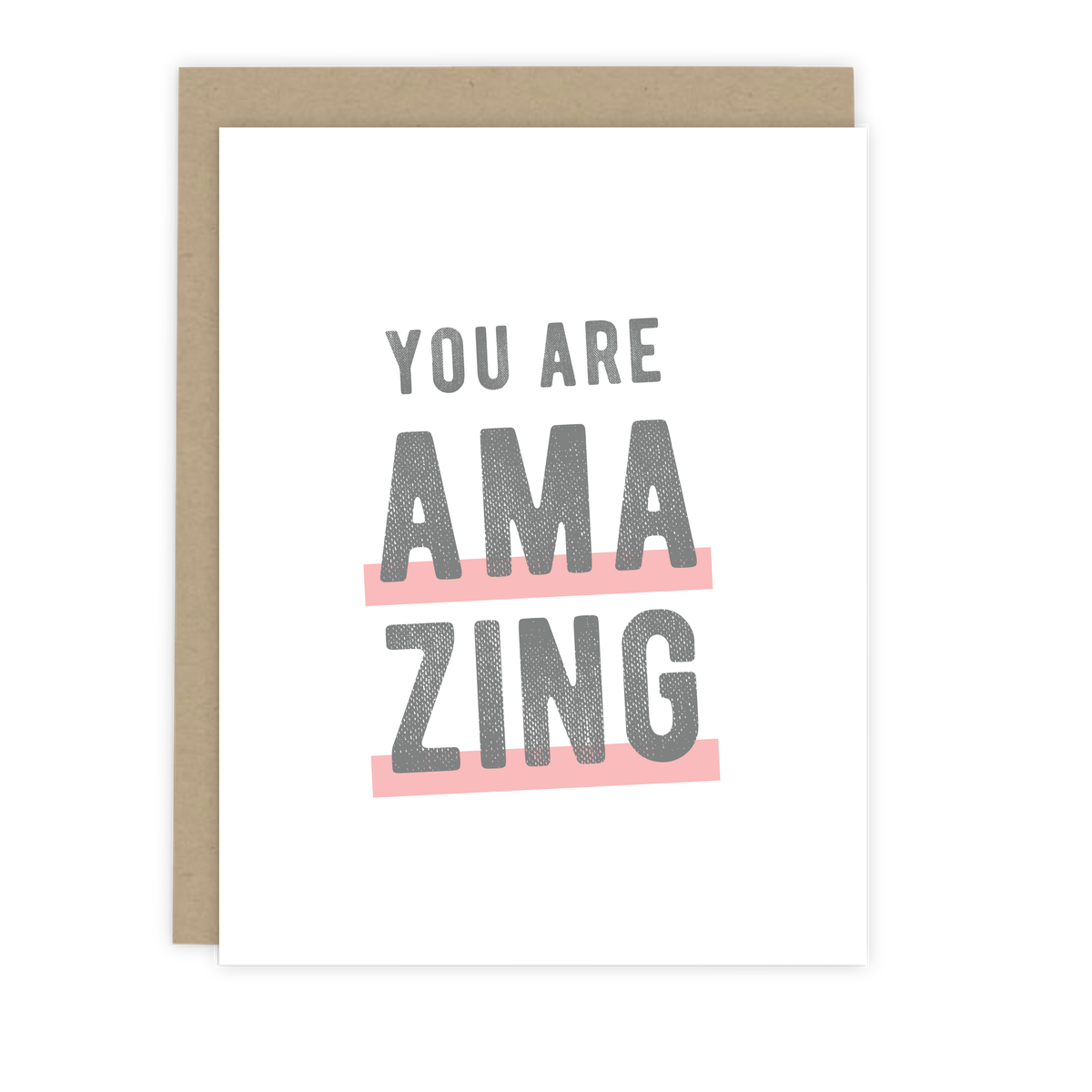 7th & Palm - Wholesale Everyday Greeting Card - You Are Amazing Greeting Card - Modern Minimalist Card0