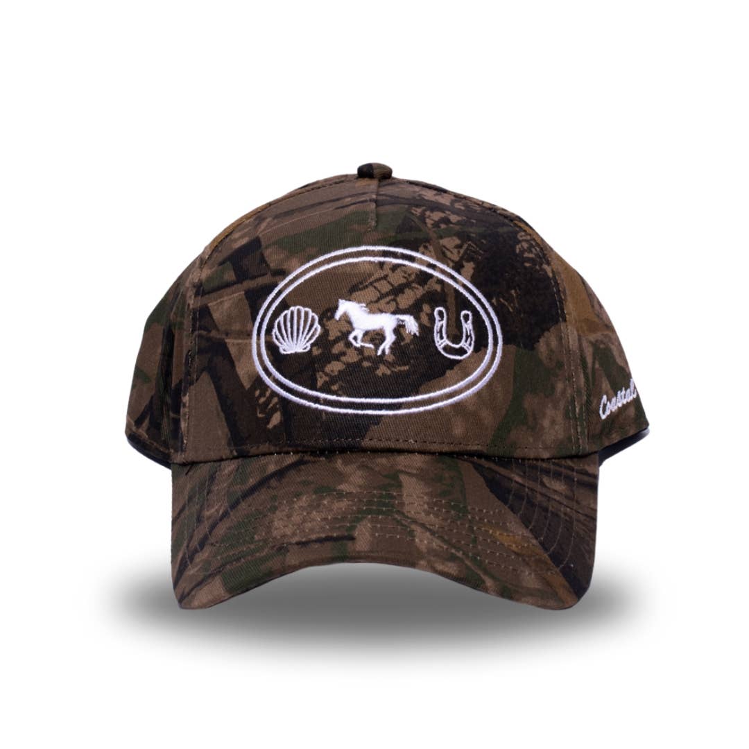 Coastal Cowboy - Wholesale Trucker Hat - Unisex - Cowboy Camouflage Trucker Hat1