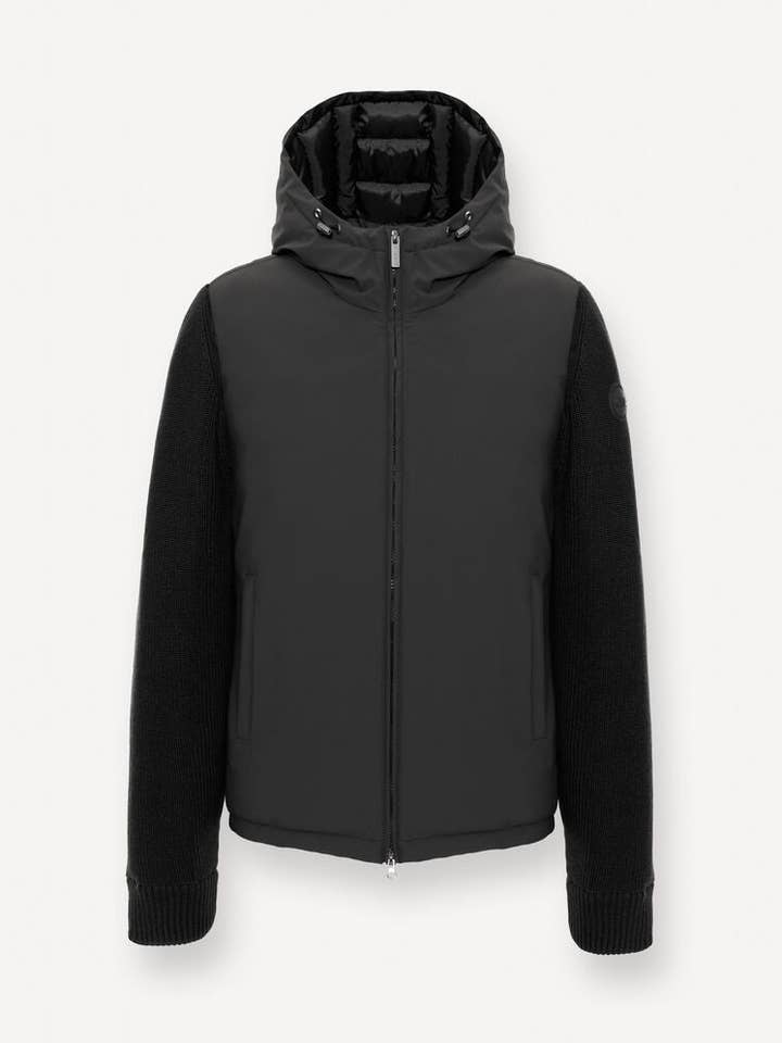 Colmar padded jacket with knitted sleeves 1150 for wholesale by CRUSH STORE