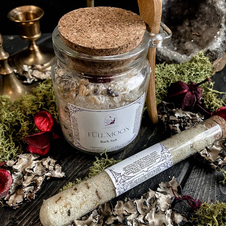 Sacred Lore – wholesale Bath & body set – Full Moon Bath, Bath Salt, Spa Gift Set, Self Care0
