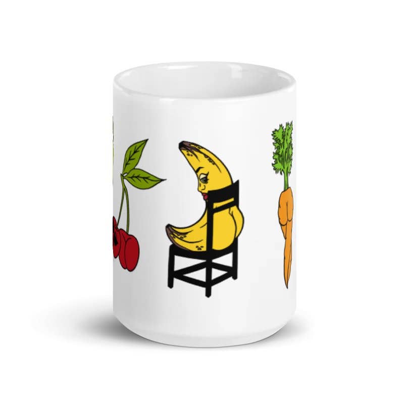 Cheeky Art Studio - Wholesale Coffee Mug - Foodie Booties 15oz Mug7