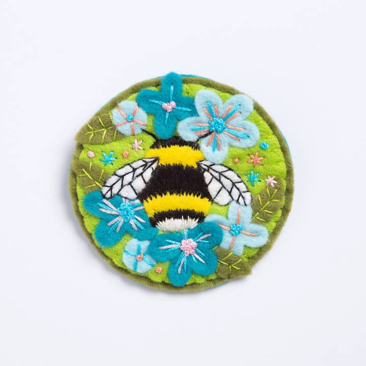 Hawthorn Handmade (US Duties Paid) - Wholesale Craft Sewing Kit - Bumblebee Felt Craft Brooch Kit | Complete Craft Kit7