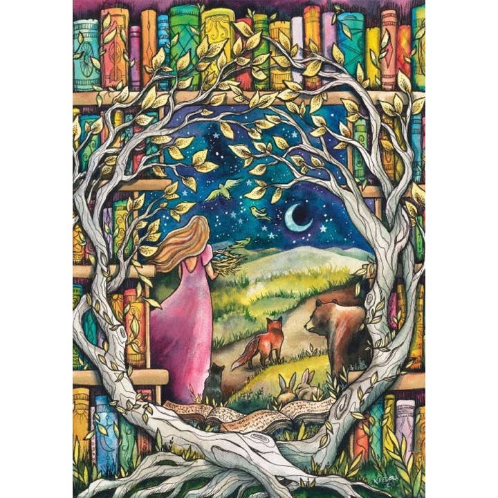 Magnolia Puzzles Australia - Wholesale Puzzle – Adult - Magnolia 1105 Finding Dreamland Kat Fedora 1000pc Jigsaw Puzzle