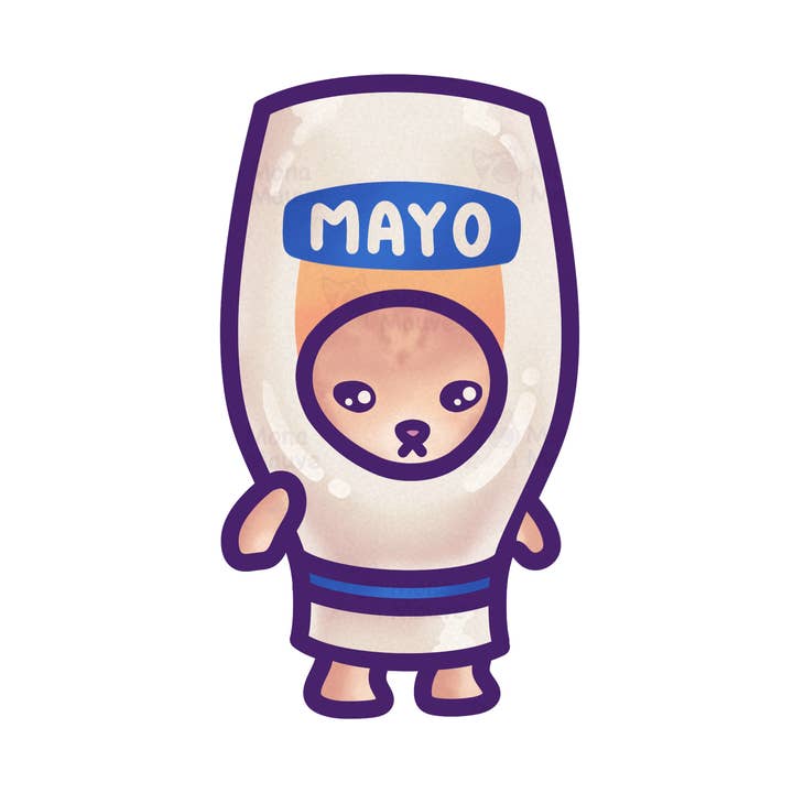 Mayo Cat Meme Vinyl Sticker | Snack Cats Collection and other Purchase wholesale bartelli. Free returns & net 60 terms on Faire trending on Faire.