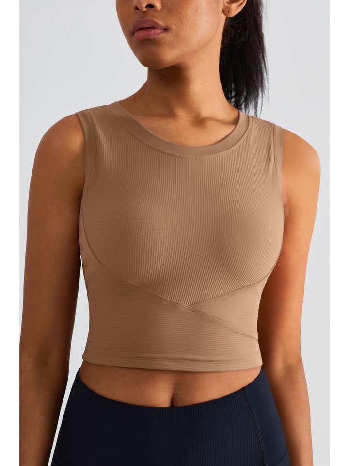 91thelabel - Wholesale Tank top – Women′s - Malibu Ribbed Molded Cup Tank Top29