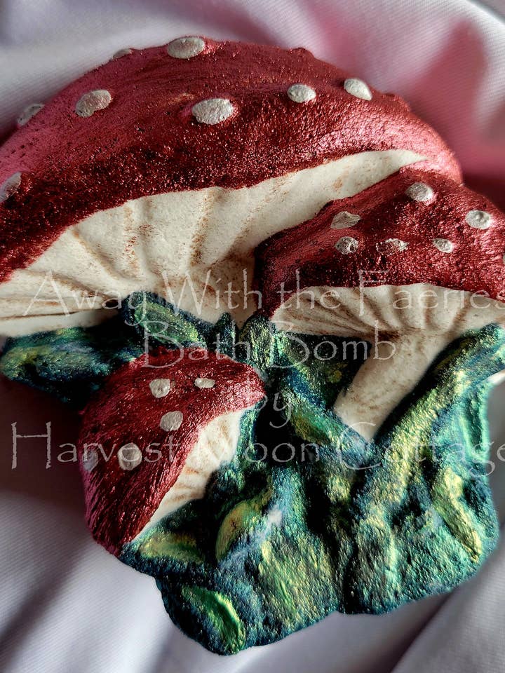 Away With the Faeries Bath Bomb for wholesale by Harvest Moon Cottage Bath and Body