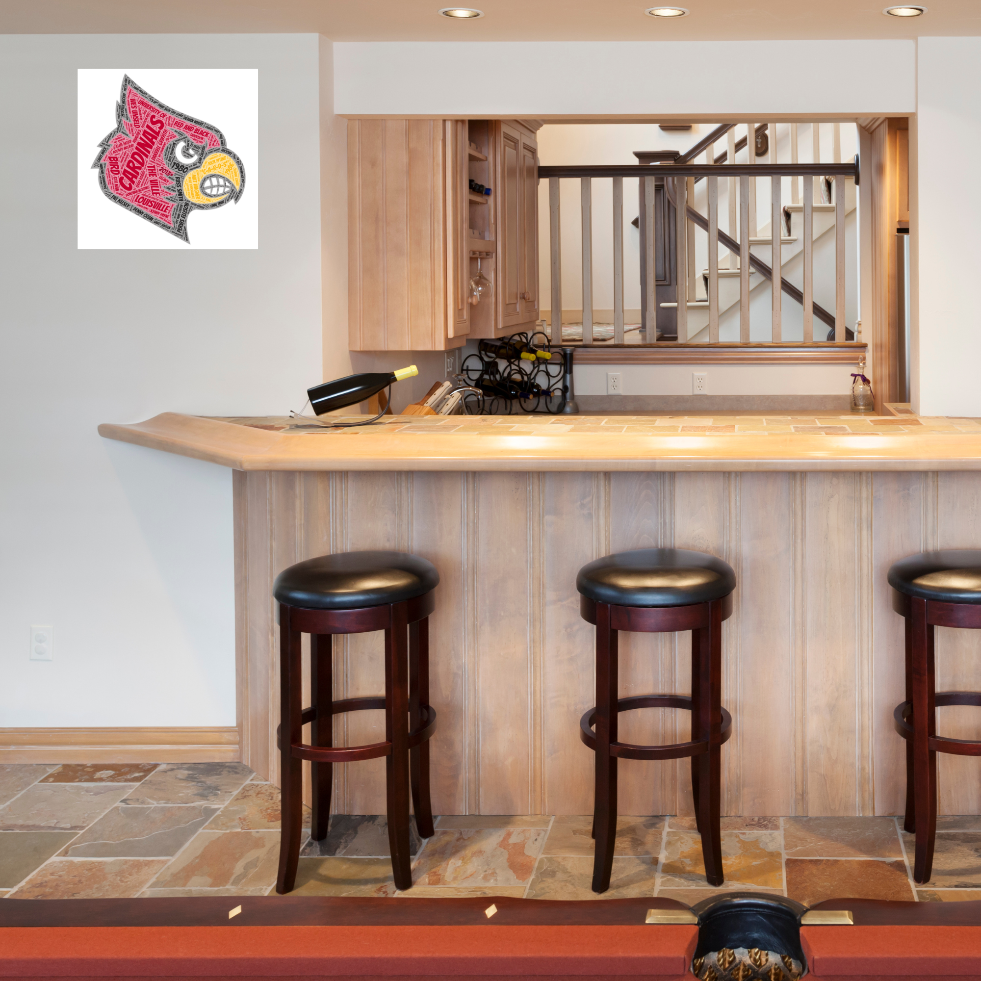 Quotables Geek Custom Designs - Wholesale Poster - Go Cardinals! (Basketball)5