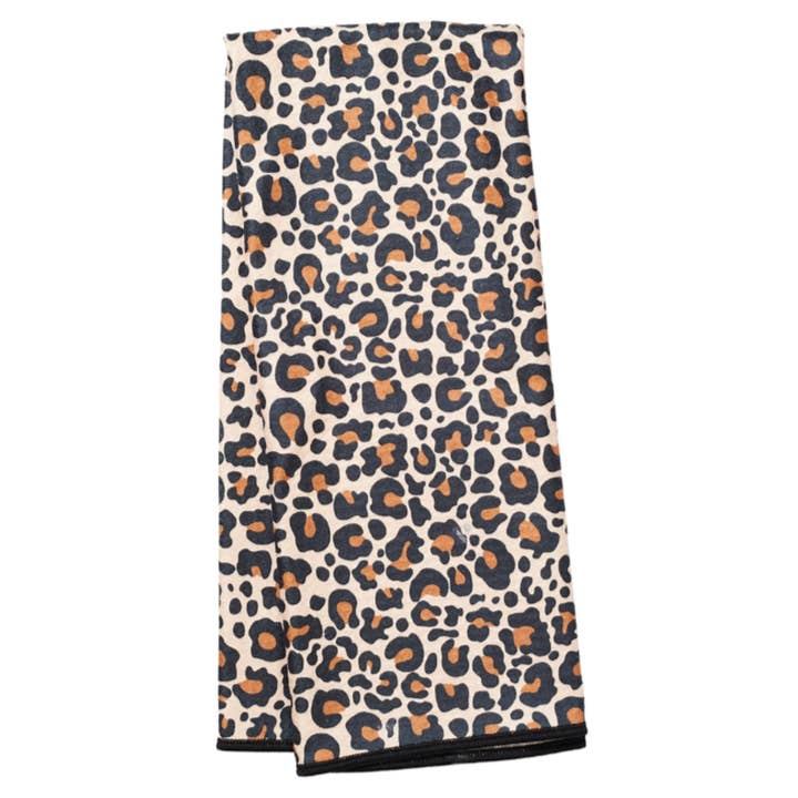 Anywhere Handdoek - Luipaard voor wholesale door Once Again Home Co.