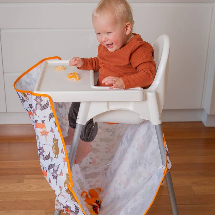Mumma's Little Helpers - Wholesale Highchair –Baby - High Chair Food Catcher - Wildlife Tribe14