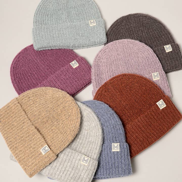 Fashion City - Wholesale Beanie - Women's - Soft Basic Ribbed Knit Cuff Beanie Hat