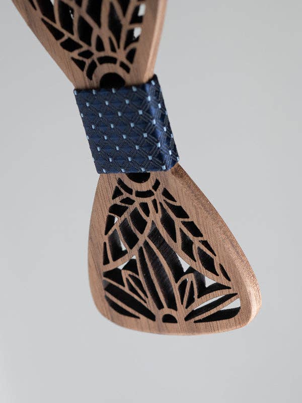 Wood&Chic - Vente Nœud pour cheveux – enfant - Noeud Papillon en Bois Enfant - Pruche6