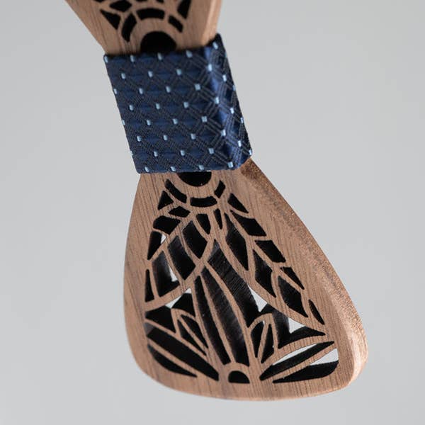 Wood&Chic - Vente Nœud pour cheveux – enfant - Noeud Papillon en Bois Enfant - Pruche6