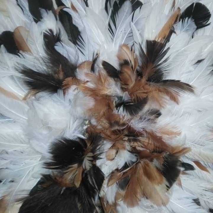 Beige and natural speckled white juju hat for wholesale on Faire4